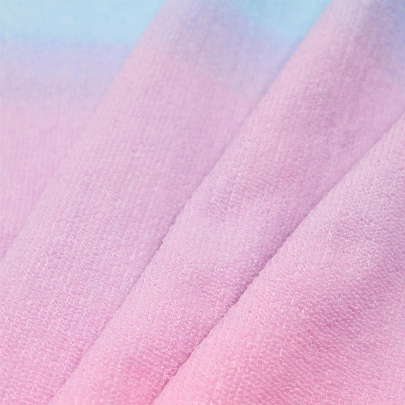 Dreamscene Large Beach Towel Ombre Print, Soft Quick-Dry Lightweight Microfibre