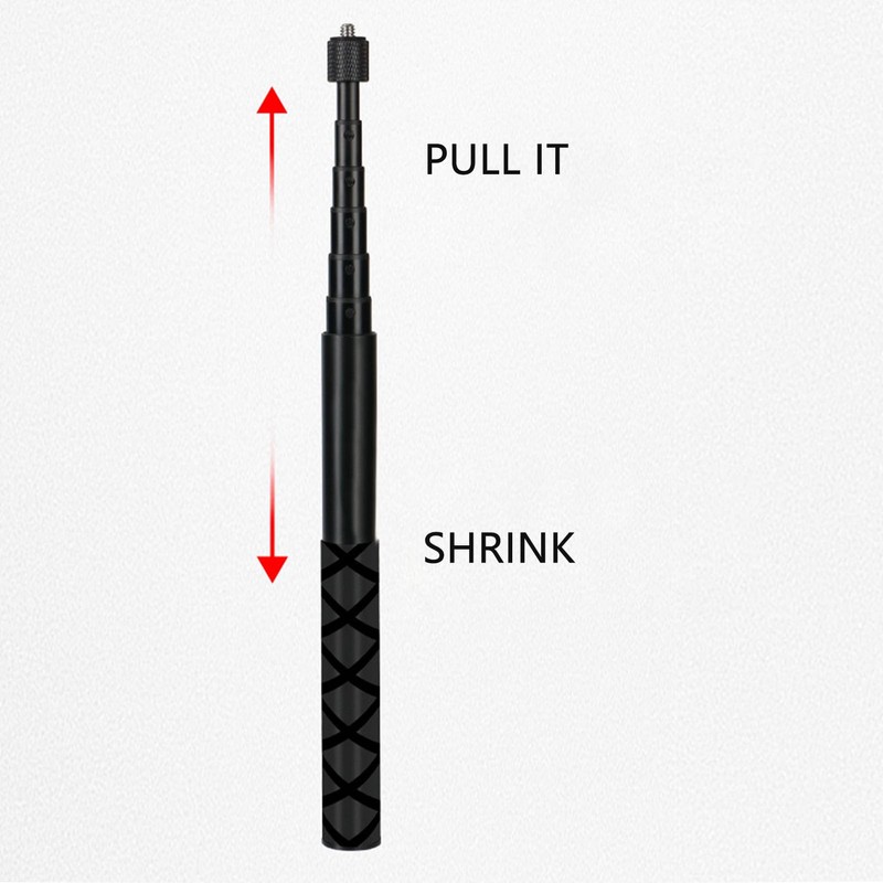 1.5M Extension Selfie Stick for Insta 360 X4, X3, ONE