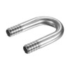 PATIKIL 1pc 5/8"(16mm) x 5/8"(16mm) Hose Barb Fitting 304 Stainless