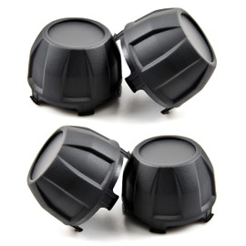 SAUTVS Tire Wheel Hub Caps for Kawasaki Teryx KRX, Black Dust Center Hub Cap Covers for Kawasaki Teryx KRX KRX4 1000 Ridge 2020-2026 Accessories (4PCS, Replace #11065-1341)