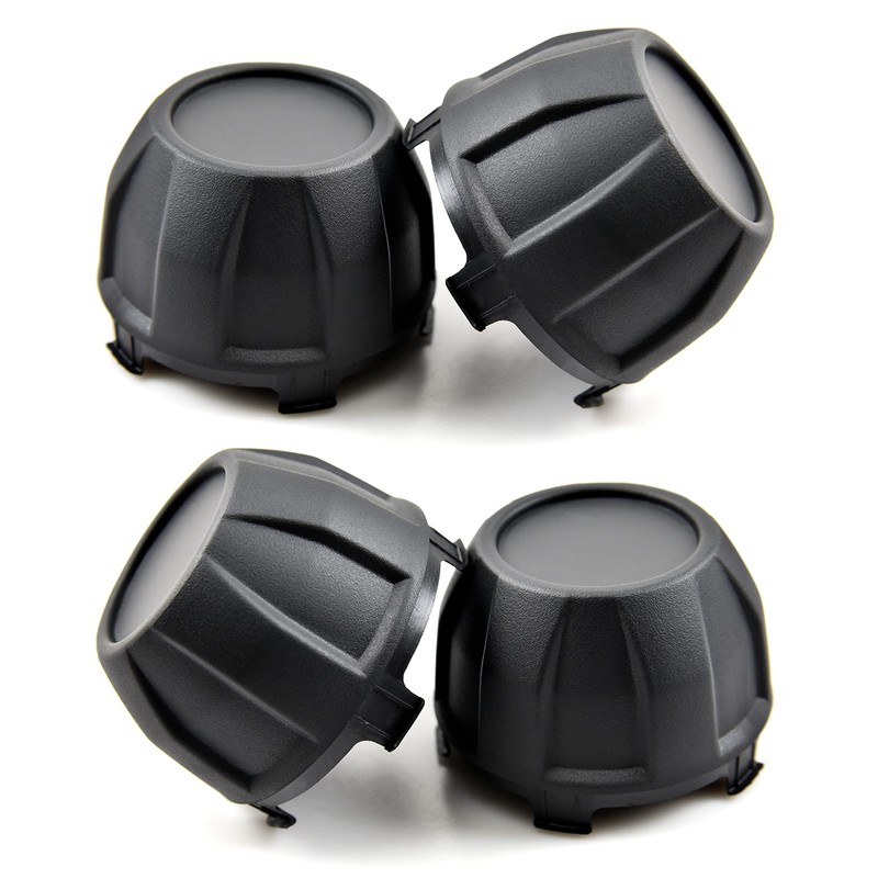 SAUTVS Tire Wheel Hub Caps for Kawasaki Teryx KRX, Black
