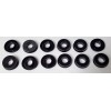 ANJEE Lot 12 Rubber Wheel Cylinder Rings 1-1/8 (BR40123)