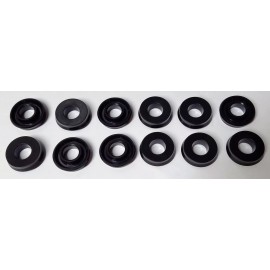 ANJEE Lot 12 Rubber Wheel Cylinder Rings 1-1/8 (BR40123)