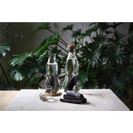 BLACK + BLUM Water Sticks| Charcoal Filter Hydration Old Japanese Tradition, 1 Pieces Lasting 6 Months, Wood Black