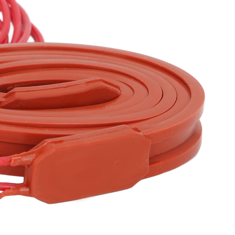 80W Silicone Heating Belt Waterproof Flexible Heater Wrap Self Control