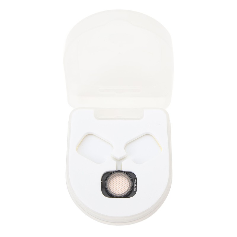 Streak Effect Action Camera Lens Filter HD Coated Slim Aluminum