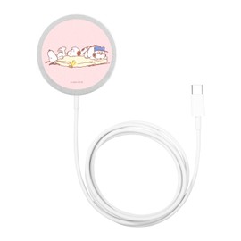 Gourmandies SNGG-112C Peanuts Snoopy MagSafe Compatible Wireless Charger for Everyone