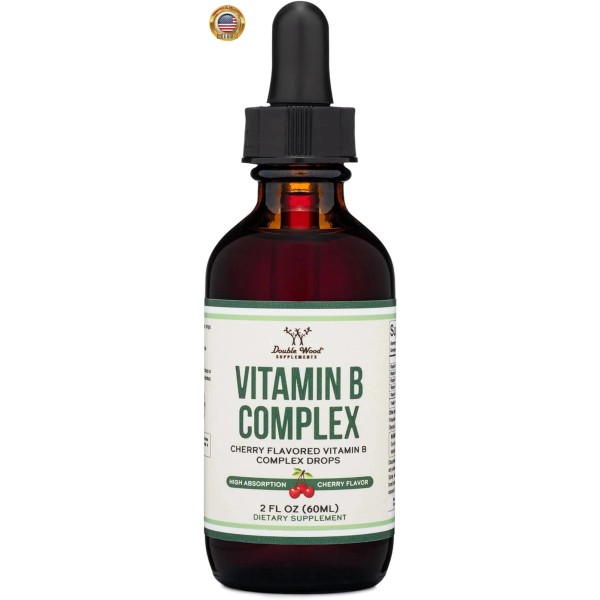 Branded Liquid Vitamin B Complex - 2 Month Supply -