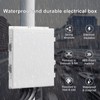 Namunanee Outdoor Electrical Junction Box with High Power Outlet, ABS