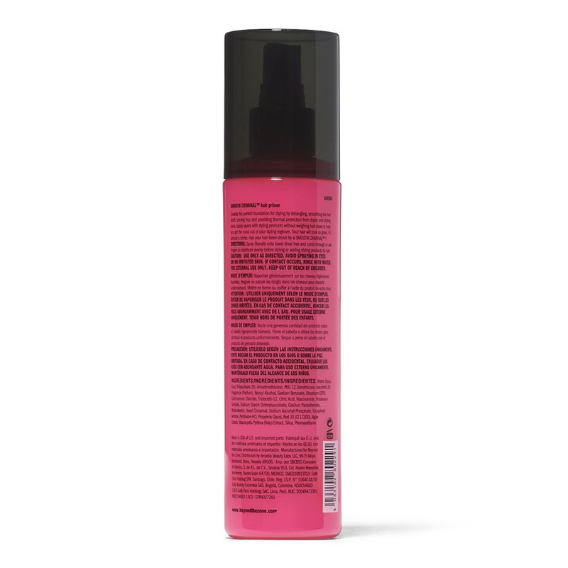 Beyond the Zone Hair Primer, Sulfate Free, Gluten Free, Thermal