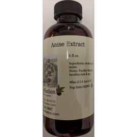 Star Anise Flavor Extract - Classic Cookie Flavoring - Gluten Free - Kosher - Vegan - 4 ounces