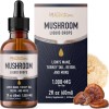 SMNutrition Flow Drops: Adaptogen Mushroom Blend for Mental Clarity &