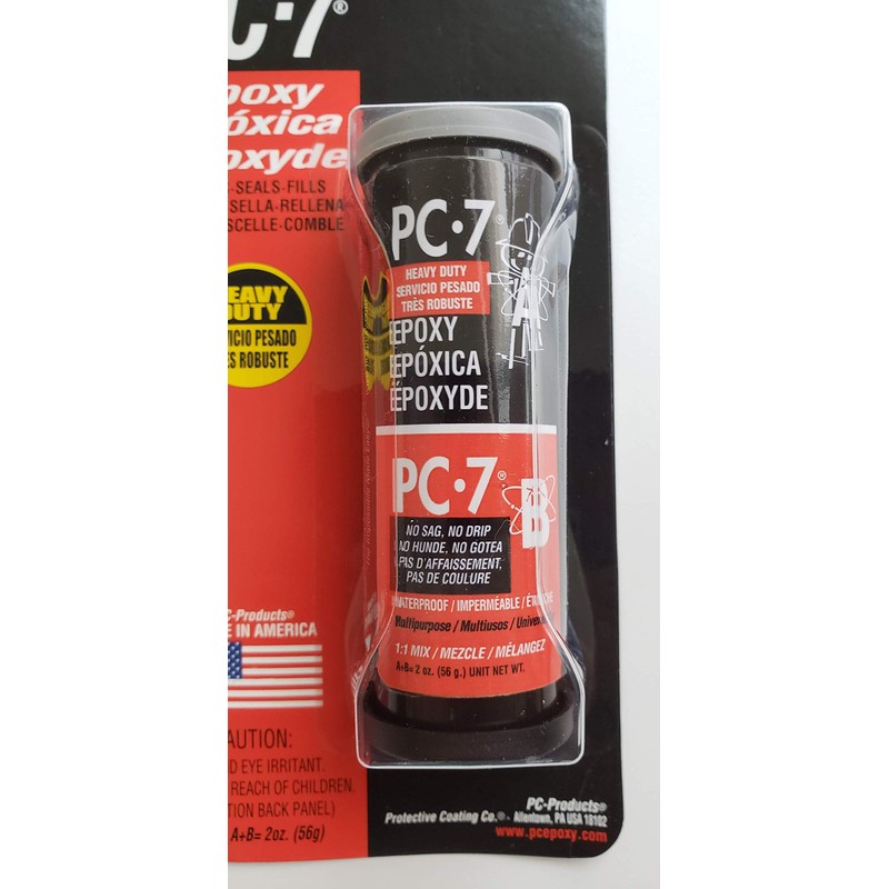 Protective Coating PC-7 Series 027776 Epoxy Adhesive, Gray, Paste, 2