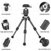 CAVIX Travel Mini Tripod with 360° Ballhead Lightweight Portable Compact