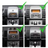 Android 14 Car Stereo Radio for 2007-2012 Nissan Sentra,Rogue 2008-2011,Frontier