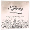 Sympathy Card - Uncle Condolences - Sorry for your Loss