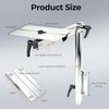 QBselecar Removable Table Leg 360 Degree Rotation Height Adjustable rv