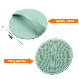 KIBBEH 2Pcs Wet Felting Tool, Versatile Fulling Block, Great for Working on Seams, Flat Felts, Hat & Slipper Shaping