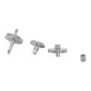 RC Crawler Gear Set Stainless Steel Easy Installation Light Precise