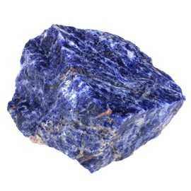 XIANNVXI Blue Sodalite Crystal,1.77-2.17" Raw Crystal Sodalite Stone,Natural Healing Crystal Rock Rough Gemstone for Crystal Lovers Beginners Collectors