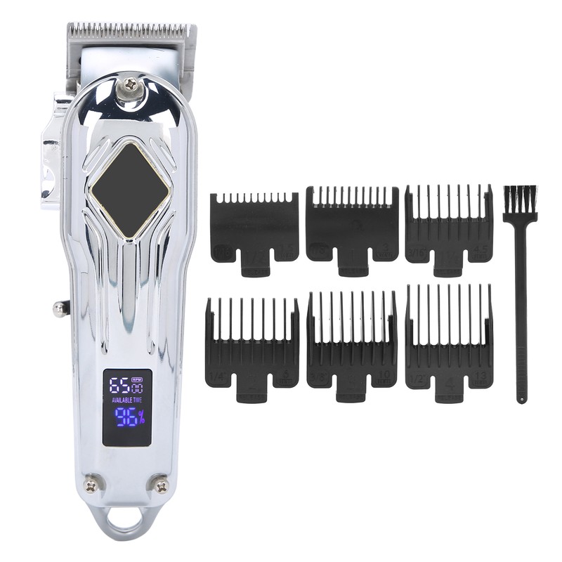 Professional Electric Hair Clipper LED Display Hair Trimmer Cutting Machine