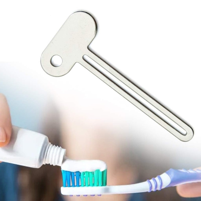 Haiki Toothpaste Squeezer Tube Press Tube Squeezer Stainless Steel Tube