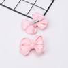 Zolyco Tiny 3 Inch Hair Bow Clips Thick Ribbon -