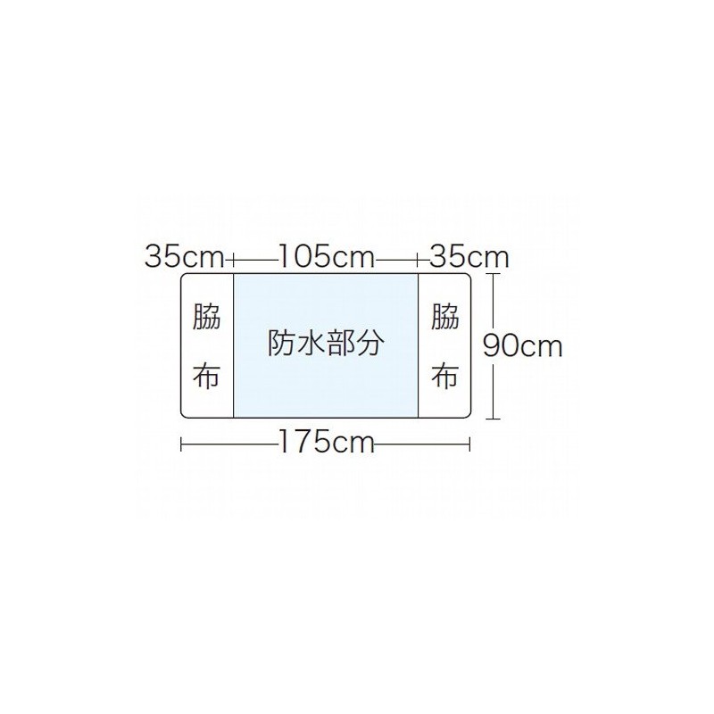 Havinas Heat Resistant Waterproof Broadsheet, Off White