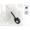 Leifheit 24060 Cucchiaio Spaghetti, Acciaio Inossidabile, Nero/Grigio Argento, 6.5 x