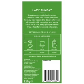 Taylors of Harrogate Lazy Sunday Coffee Beans, 227 g