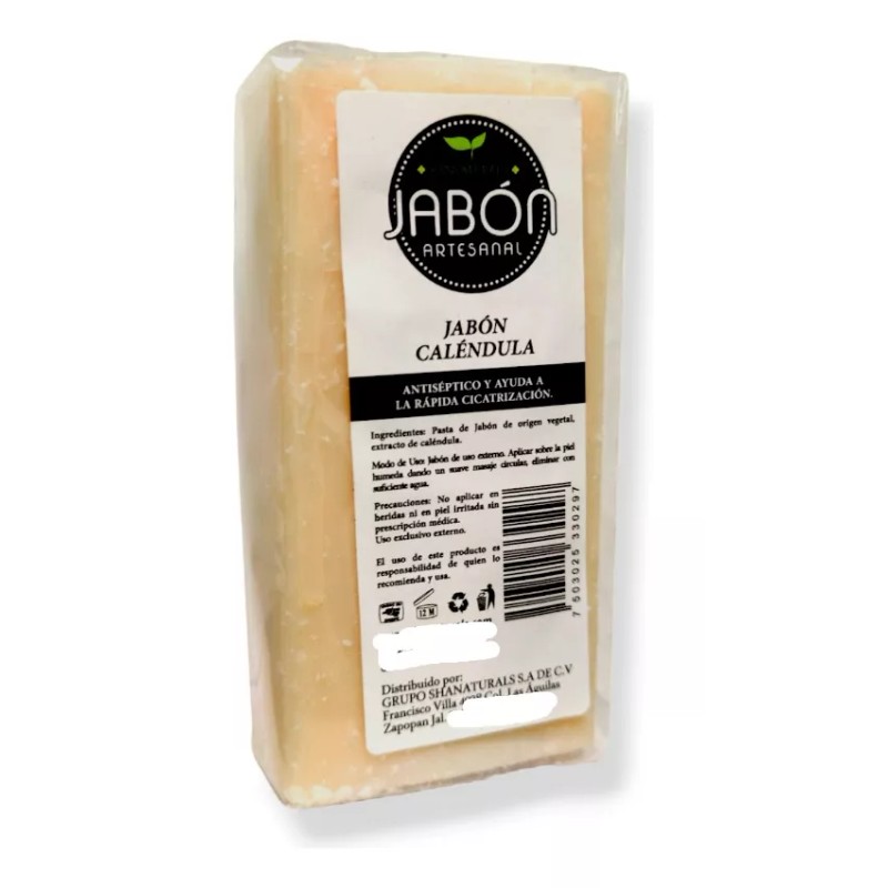 Shanaturals Jabón Artesanal De Calendula Natural Vegano 100gr.