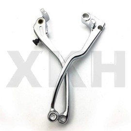 XKH- Motorcycle Chrome Brake Clutch Lever Compatible with 2004 2012 Yzf R1 R1 2005 2012 Yzfr6 R6 [B00Y44G930]