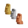 Premium Mini Moai Statue, Set of 3, Figurines & Objects,