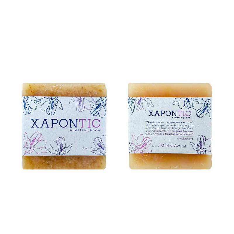 Xapontic - Set de 5 jabones artesanales de 125gr -