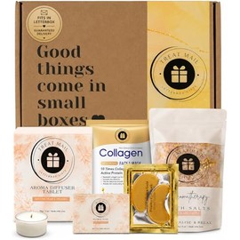Birthday Pamper Gifts for Women | Relaxation Spa Bath Set & Self Care Hamper | Hug in a Box Care Package For Mum, Friends, Sister, Wife | Wellbeing Gift For Mother’s Day & Christmas