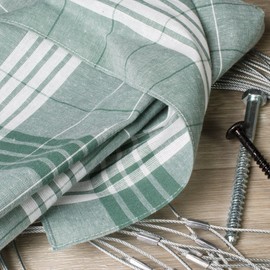 Merrysquare - Solid and thick work handkerchiefs - model Arthur - large format 40 cm x 40 cm - 9 pieces - 100% cotton, multicoloured