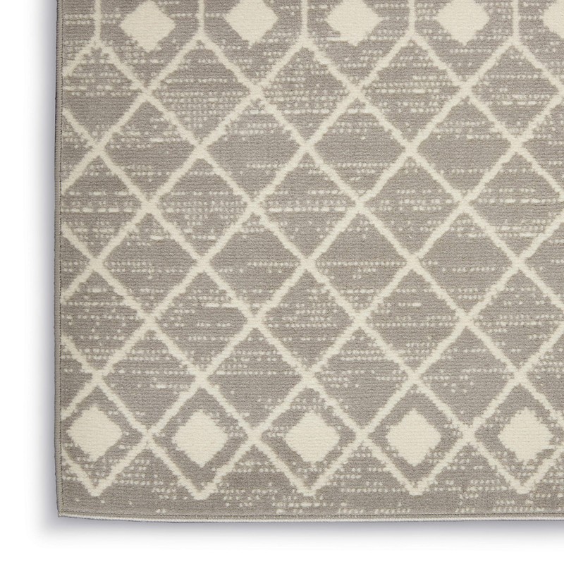 Nourison Grafix 6'x9' Grey Area Rug