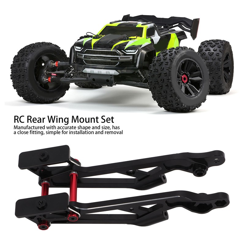 RC Rear Wing Mount Set Remote Control Car Upgrade Accessory