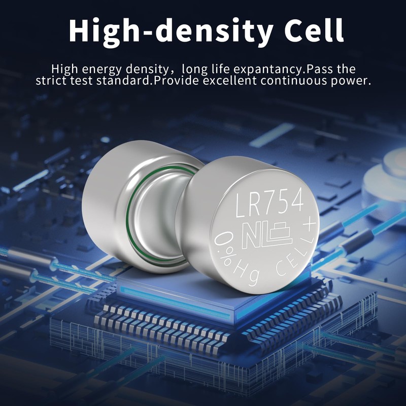 PKCELL LR754 Battery AG5 Button Cell Battery 1.5 Volt 309
