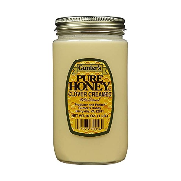 Gunter Cream Honey, 16 oz