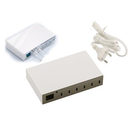 KALEA-INFORMATIQUE Intelligent 140W Charging Station with 6 Ports Power Delivery PD 3.0 with Support for 5V 9V 12V 15V 20V Charges