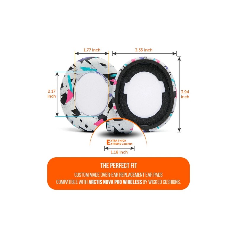 Multiple Brands Upgraded Arctis Nova Pro Wireless Earpads - 90s