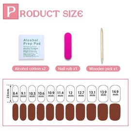 XQMMGO 22 Pcs UV Gel Nagelfolie, Nagelsticker Selbstklebend, Gellack Wraps für Nagel, Gel Nail Sticker, Nailwraps Nagellackstreifen, Gelfolien Halb Ausgehärtet (Tiefrot)