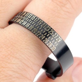 Ring Sizer Finger Measuring Gauge Tool Measuring Tape 10ea
