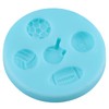Sports Balls Fondant Molds Volleyball Basketball Silicone Mold