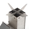 Rocket Stove Portable Durable Convenient Stainless Steel Detachable Backpacking Stove