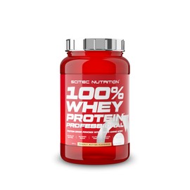 Scitec Nutrition 100% Whey Protein Professional – Enhanced with Extra Amino Acids & Digestive Enzymes – Gluten-Free – Palm Oil Free, 920 g, Peanut Butter