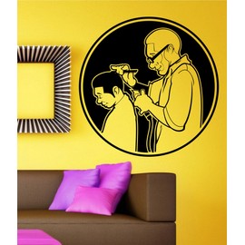 Barber Version 101 Barbershop Vinyl Wall Decal Sticker Car Window Truck Decals Stickers Quote