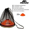 meiwar Football Hat Marking Cones Set for Football Training Set