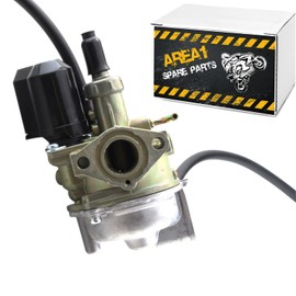 Area1 Replacement Carburettor Compatible with Kymco 50cc 2-Stroke (SF10) Engines. Agility 50, Dink, Grand Dink, G-Dink, Like, People, Super 8, Super 9, Top Boy, Cobra, Vitality, Cross, Yager, Spacer,